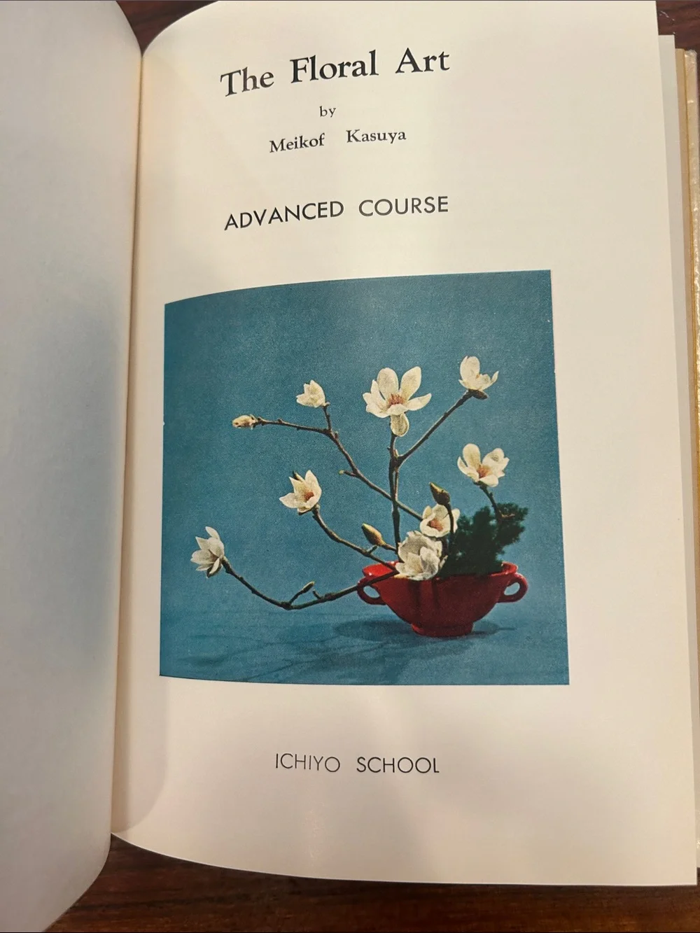 'Ikibana, The Floral Art' Book Set - signed